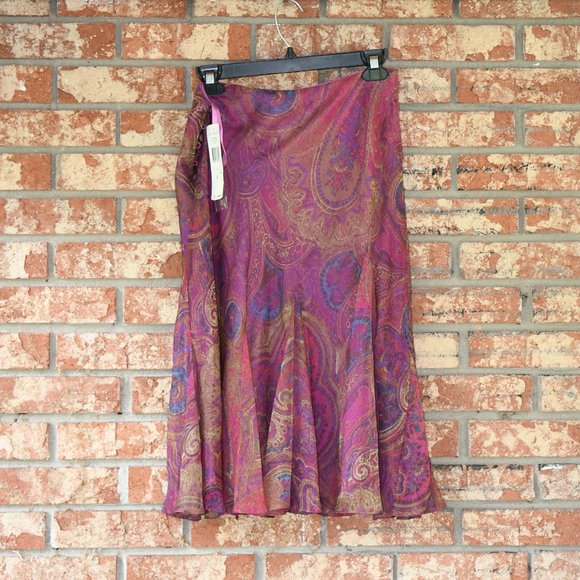 Lauren Ralph Lauren Multicolored Skirt NWT - Picture 2 of 3
